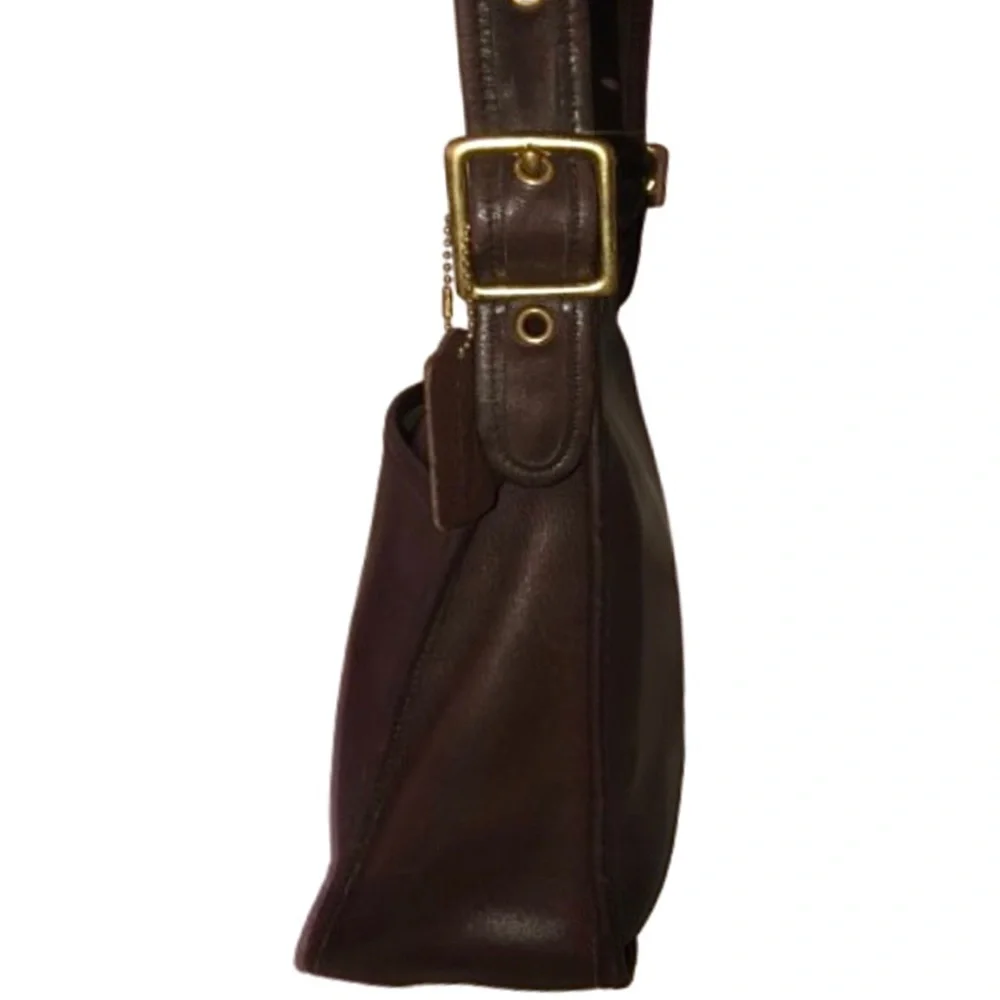 Vintage COACH Legacy Zip Mahogany Glove Tanned Crossbody Shoulder Bag 9966 COA - Picture 15 of 17